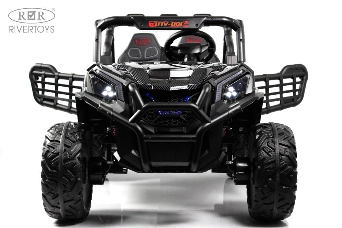 картинка Детский электромобиль K777KK 4WD черный 