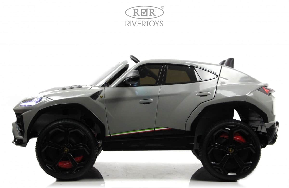 картинка Детский электромобиль Lamborghini Urus (E777EE) серый 