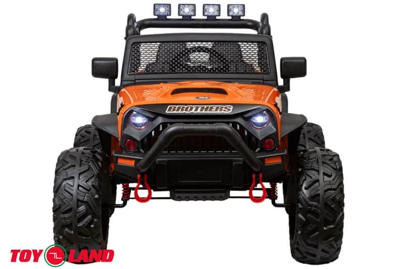 картинка Джип Jeep 12V 4х4 JC666 Оранжевый 
