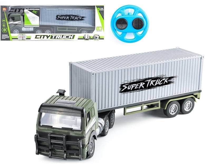 картинка Радиоуправляемый контейнеровоз CityTruck 1:18 - 551-B1 