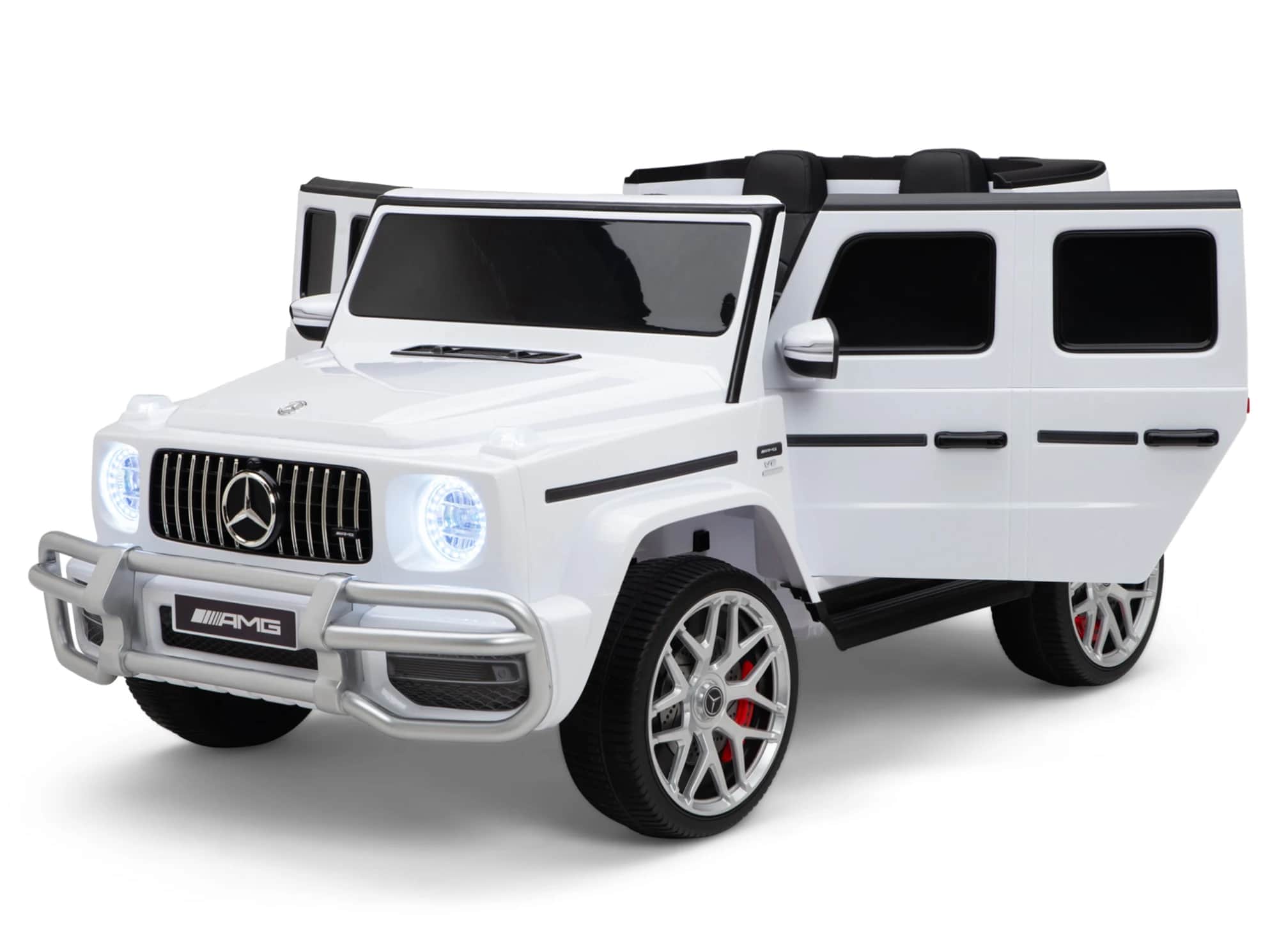 картинка Детский электромобиль Mercedes G63 AMG 4WD 24V - S307-WHITE 