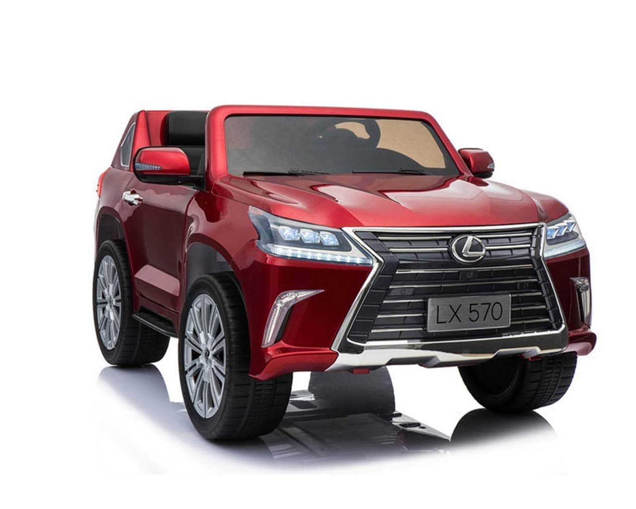 картинка Детский электромобиль Lexus LX570 4WD MP4 - DK-LX570-RED-PAINT-MP4 