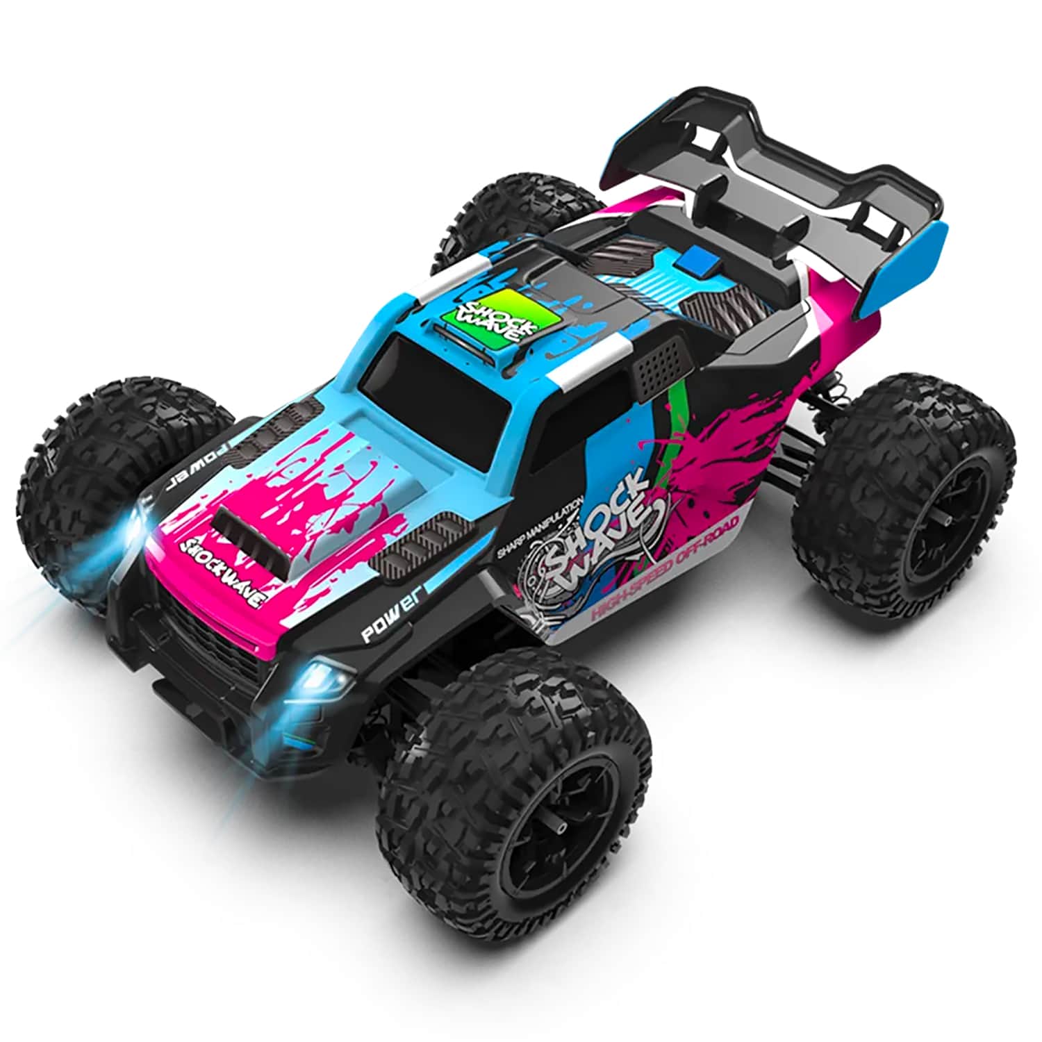 картинка Радиоуправляемый джип SHOCK (30 см, 4WD, LED, 1:16, RTR) - UD2300A 