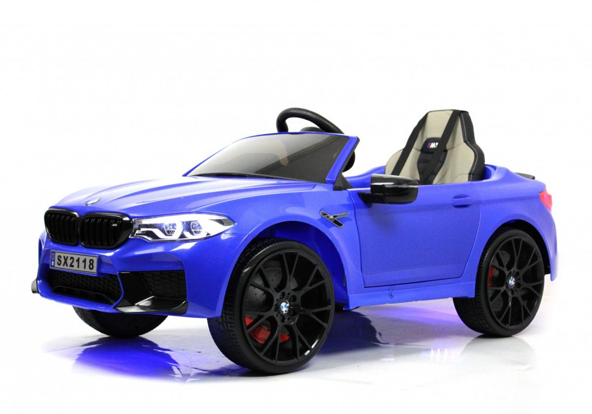 картинка Детский электромобиль BMW M5 Competition (A555MP) синий 