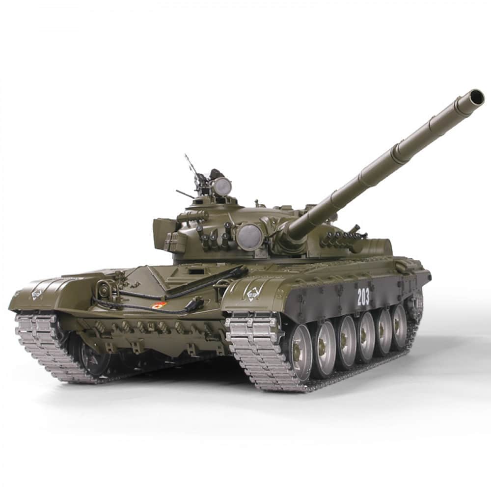 картинка Радиоуправляемый танк Heng Long Т-72 Pro V7.0 масштаб 1:16 RTR 2.4GHz - 3939-1Pro V7.0 