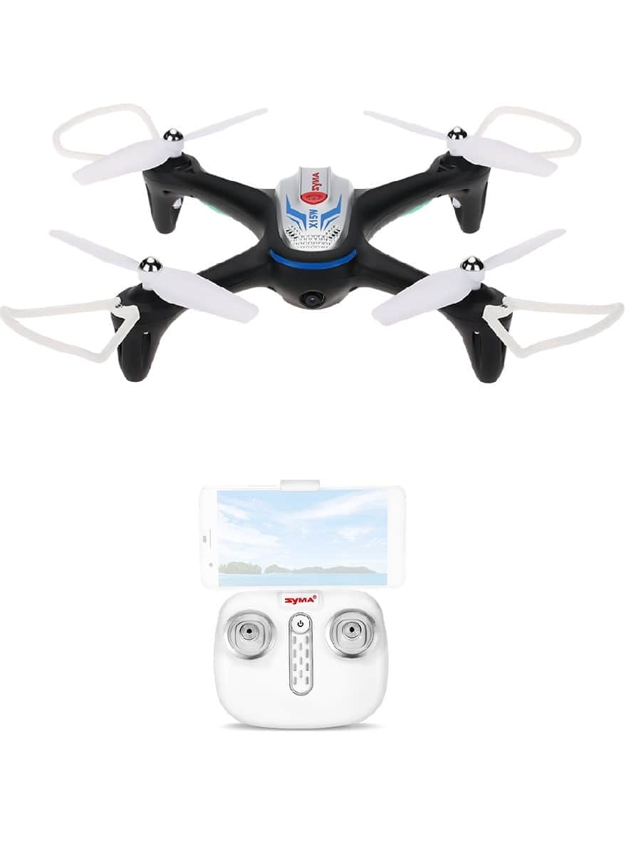 картинка Радиоуправляемый квадрокоптер Syma X15W Black FPV Wifi Camera 2.4G - X15W 