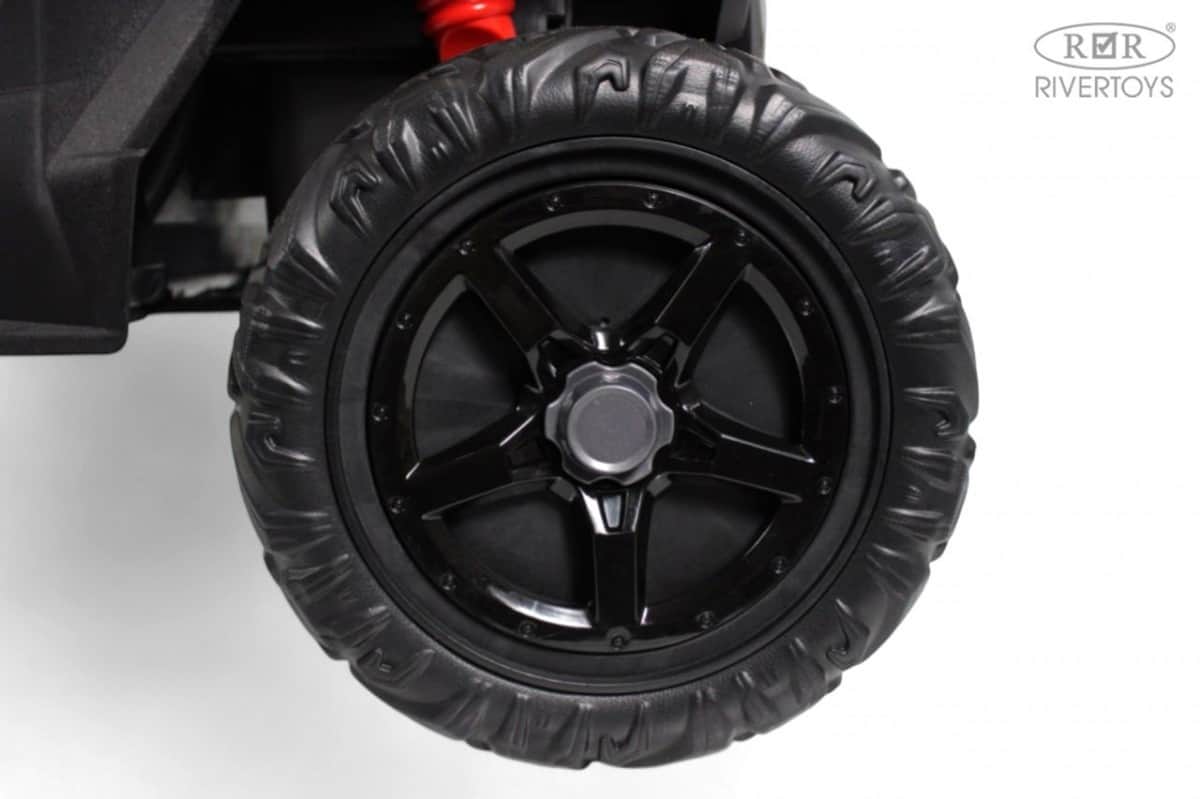 картинка Детский электромобиль K555KK 4WD 24V черный 