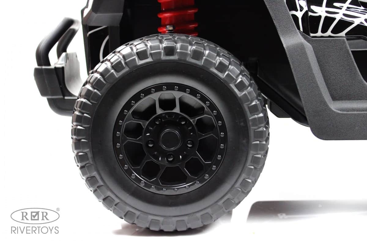 картинка Детский электромобиль P333PP (Buggy) черный Spider 