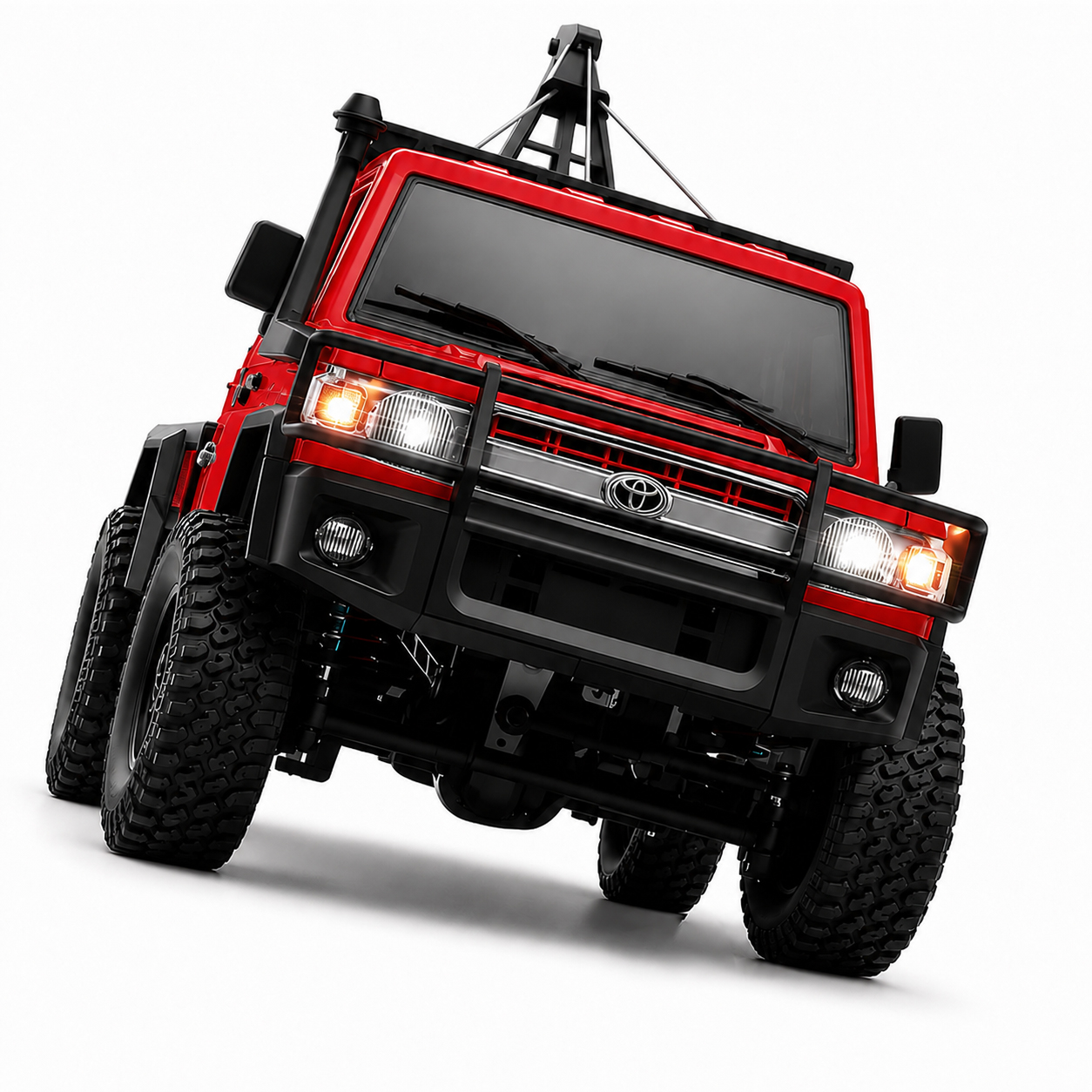 картинка Радиоуправляемый внедорожник Land Cruiser - MN-82T-RED 