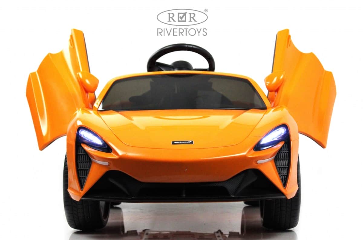 картинка Детский электромобиль McLaren Artura (P888BP) оранжевый 