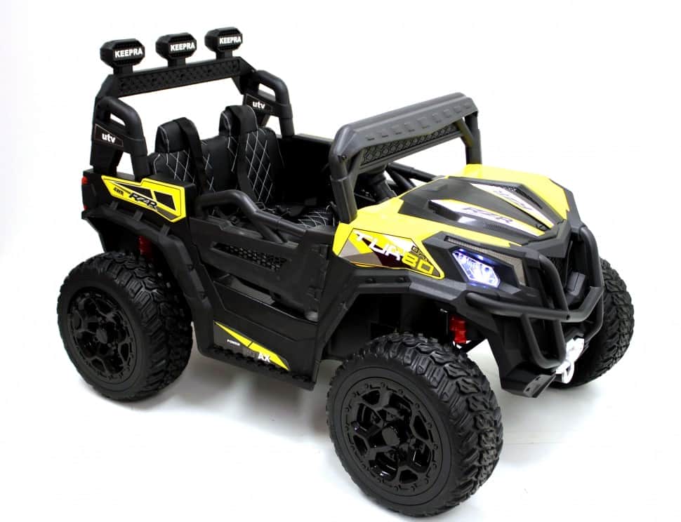 картинка Детский электромобиль Багги (полный привод, EVA, 12V) - HC-301-4WD-YELLOW 