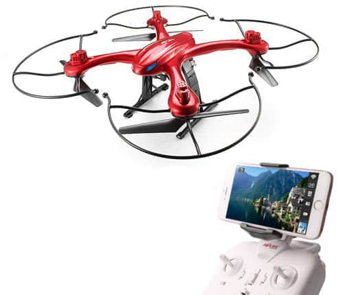 картинка Радиоуправляемый квадрокоптер с HD FPV камерой и барометром MJX X102H 2.4G - X102H-4005 