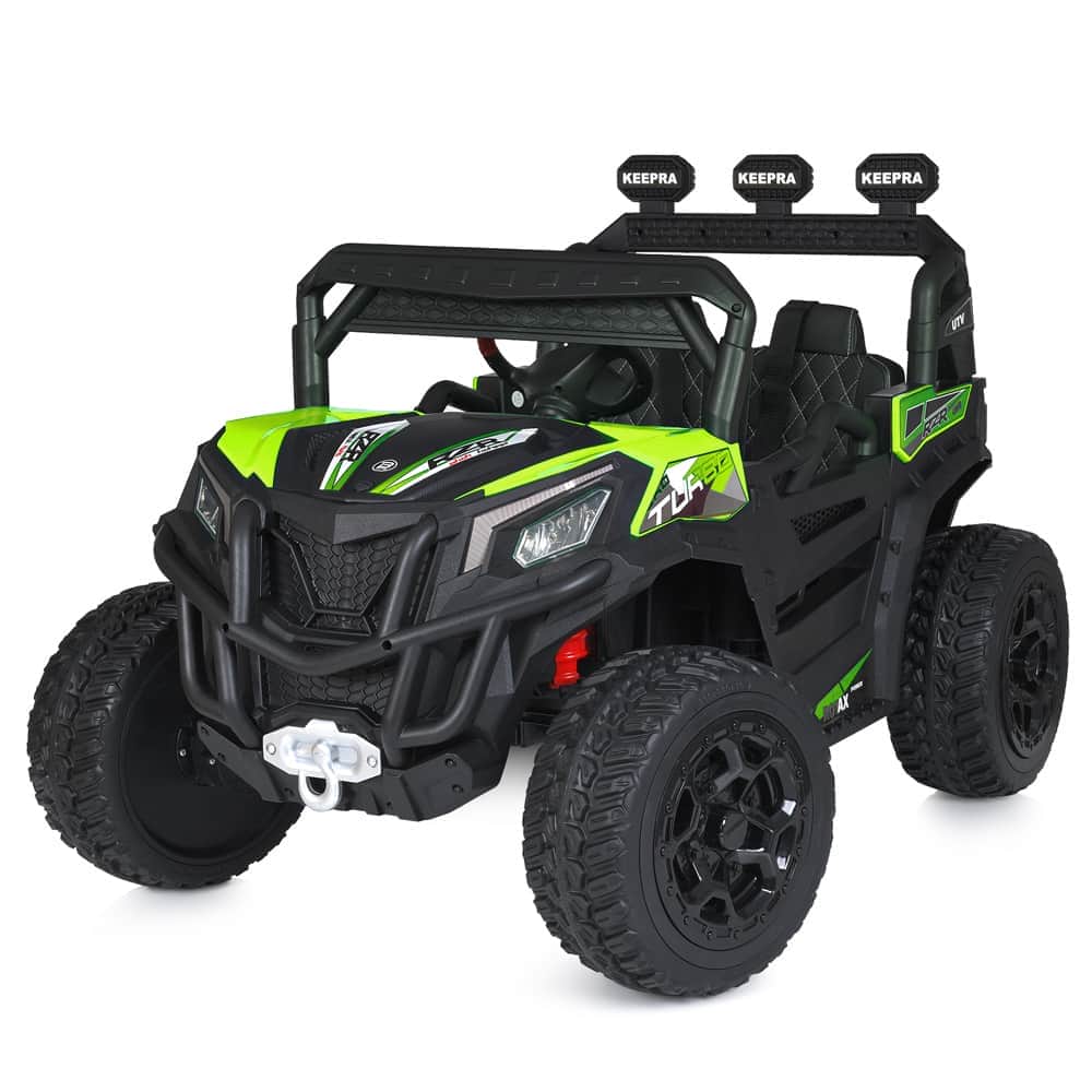 картинка Детский электромобиль Багги (полный привод, EVA, 12V) - HC-301-4WD-GREEN 