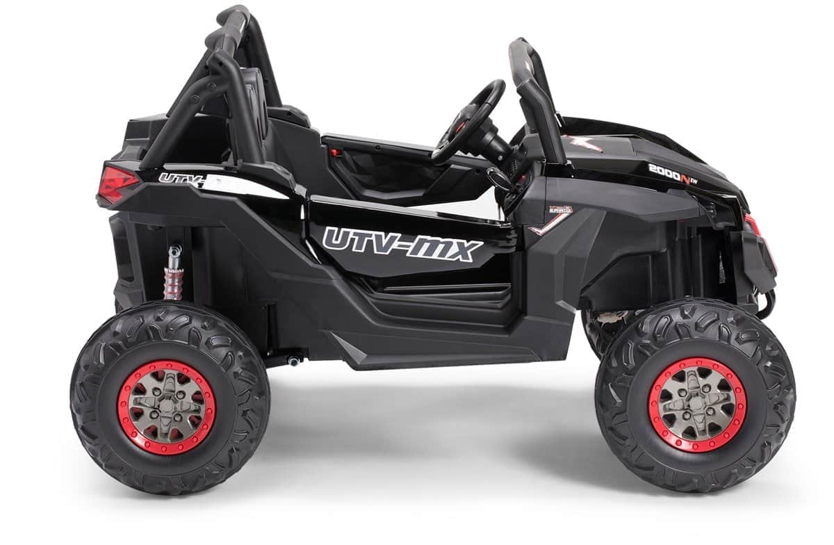 картинка Двухместный полноприводный электромобиль Black Carbon UTV-MX Buggy 12V - XMX603-BLACK-PAINT 
