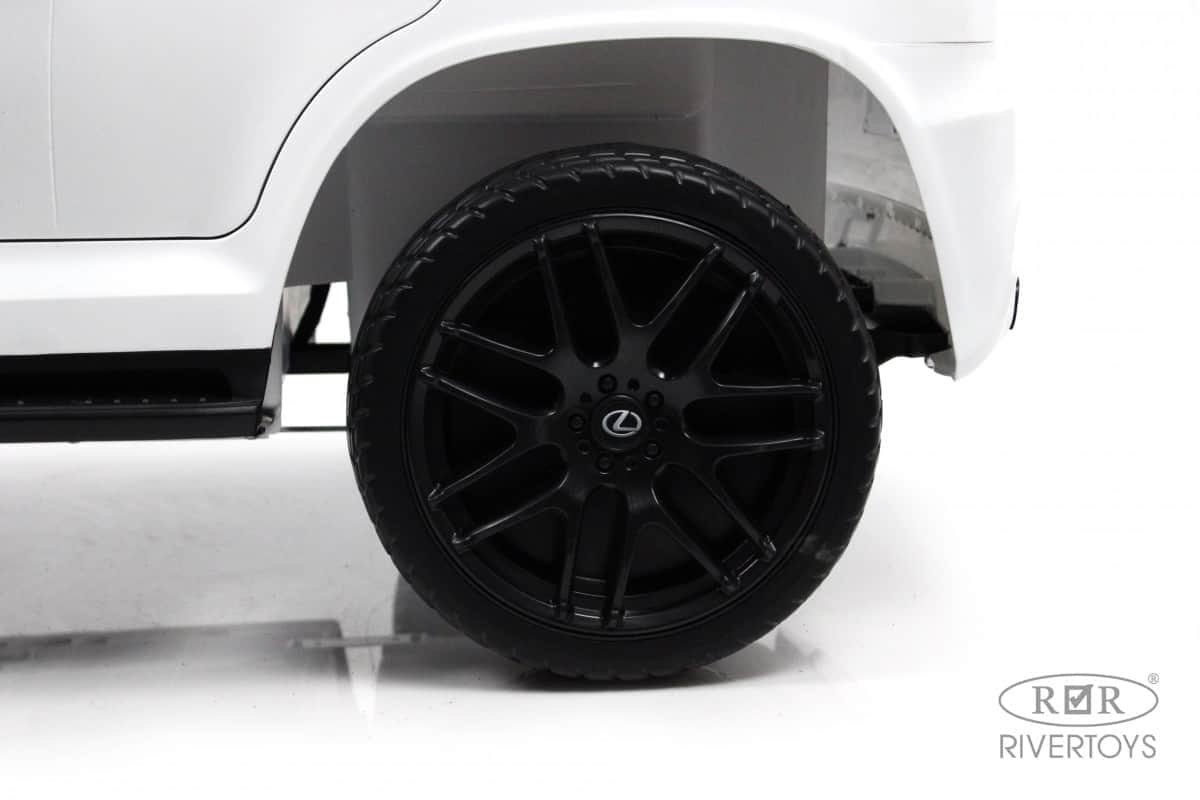 картинка Детский электромобиль Lexus 570 (E555EE) белый 