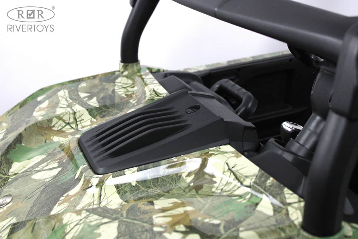 картинка Детский электромобиль P333PP (Buggy) зеленый камуфляж 