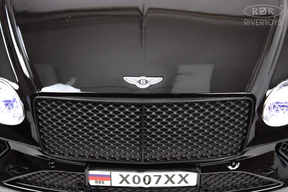 картинка Детский электромобиль X007XX черный глянец 