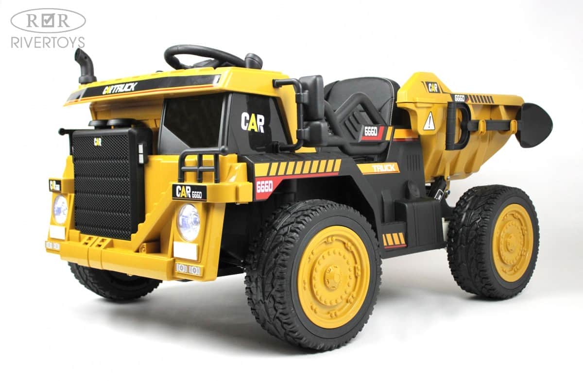 картинка Детский электромобиль C444CC жёлтый 