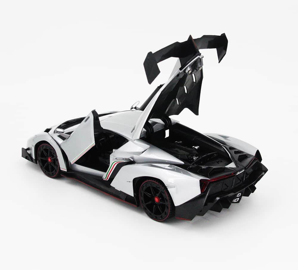 картинка Радиоуправляемая машина MZ Lamborghini Veneno Silver 1:14 - 2289J-S 