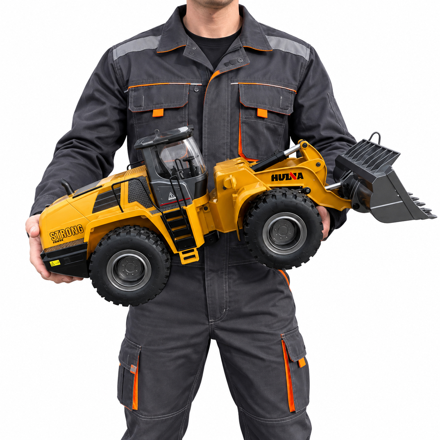картинка Радиоуправляемый погрузчик бульдозер HUI NA TOYS 1:14 2.4G - HN1583 