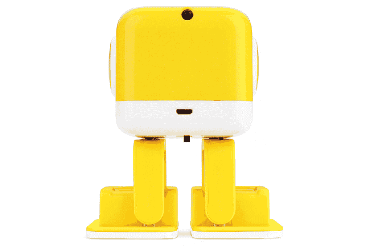 картинка Интеллектуальный танцующий робот WLtoys Cubee F9 Yellow APP - WLT-F9 
