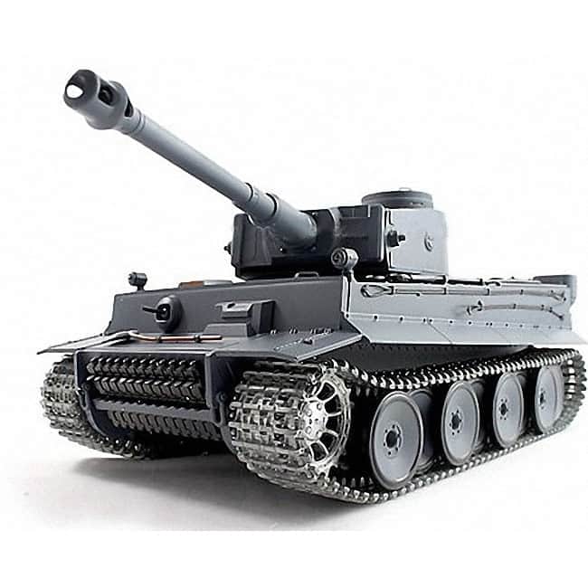 картинка Радиоуправляемый танк Heng Long German Tiger PRO 1:16 (ИК+Пневмо) 2.4G - 3818-1PRO-MS V6.0 