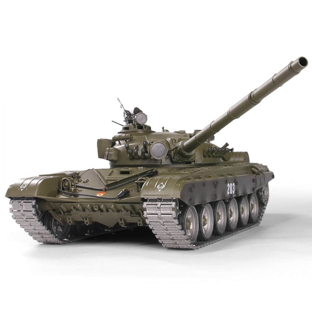 картинка Радиоуправляемый танк Heng Long Т-72 MS version V7.0 масштаб 1:16 RTR 2.4GHz - 3939-1UpgA 