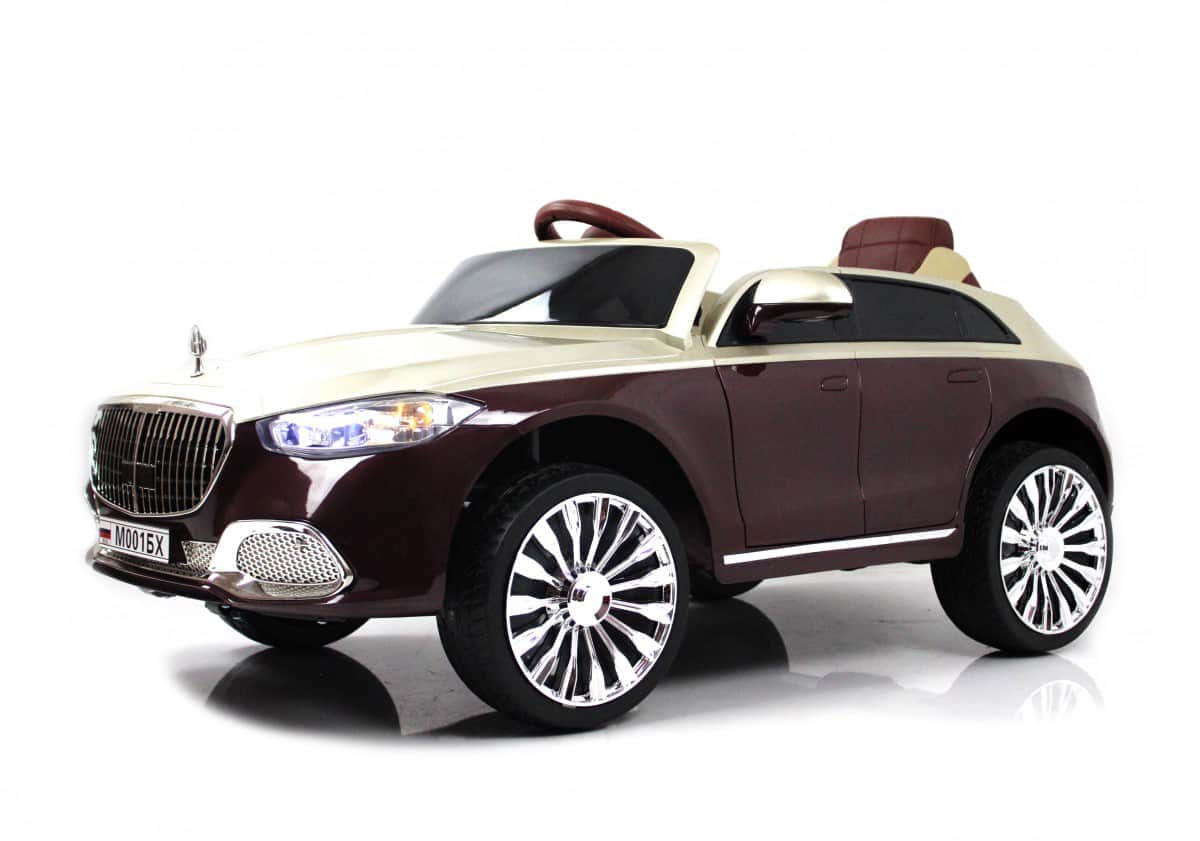 картинка Детский электромобиль М001БХ 4WD красно-золотой глянец 