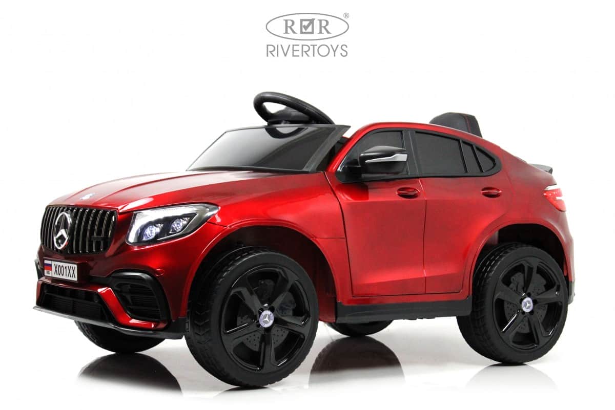 картинка Детский электромобиль X001XX красный глянец 