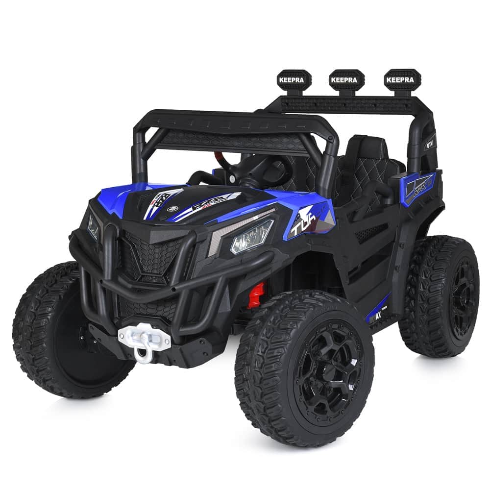 картинка Детский электромобиль Багги (полный привод, EVA, 12V) - HC-301-4WD-BLUE 