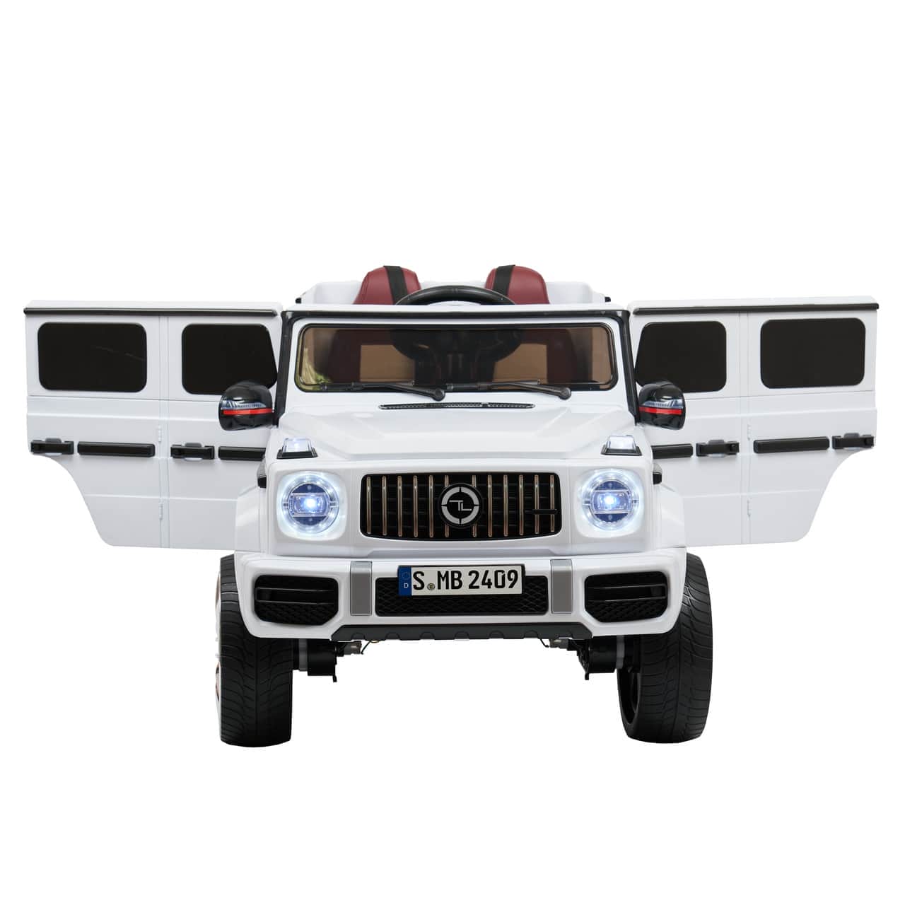 картинка Джип Mercedes Benz G63 (высокая дверь) Белый 