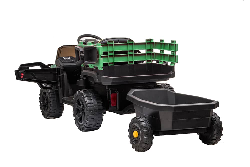 картинка Детский электромобиль Bettyma квадроцикл с прицепом 2WD 12V - BDM0926-GREEN 