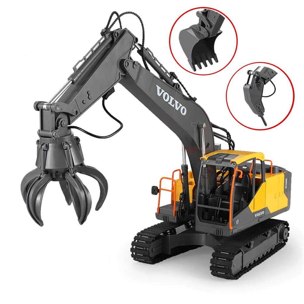 картинка Радиоуправляемый экскаватор Double Eagle Volvo EC160E 1:16 2.4G - E568-003 