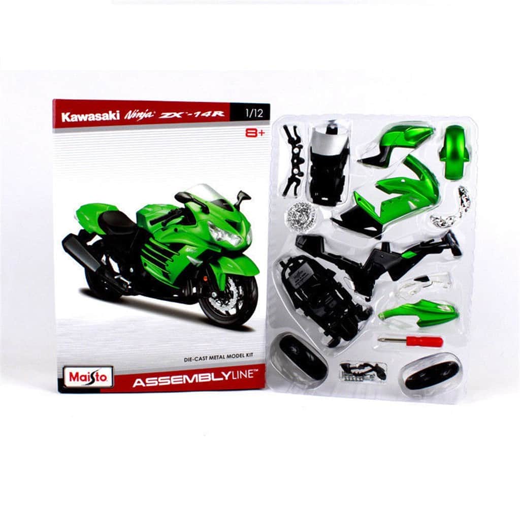 картинка Металлическая модель Maisto Kawasaki Ninja ZX-14R 1:12 - 39197 