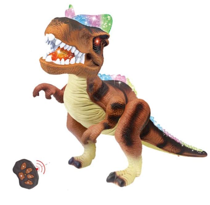 картинка Радиоуправляемый динозавр T-Rex (42 см, функция битвы, свет, звук) - F151 