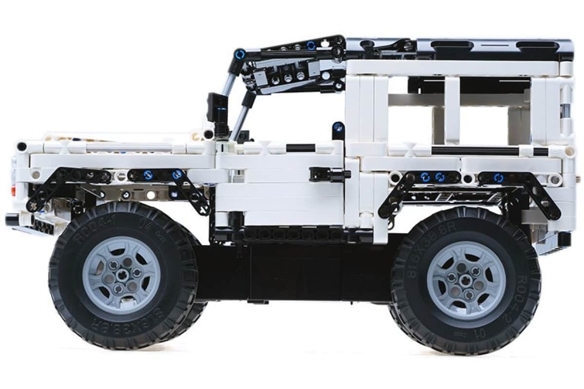 картинка Конструктор Double E Cada Technics, модель Land Rover, 533 детали, пульт управления - C51004W 