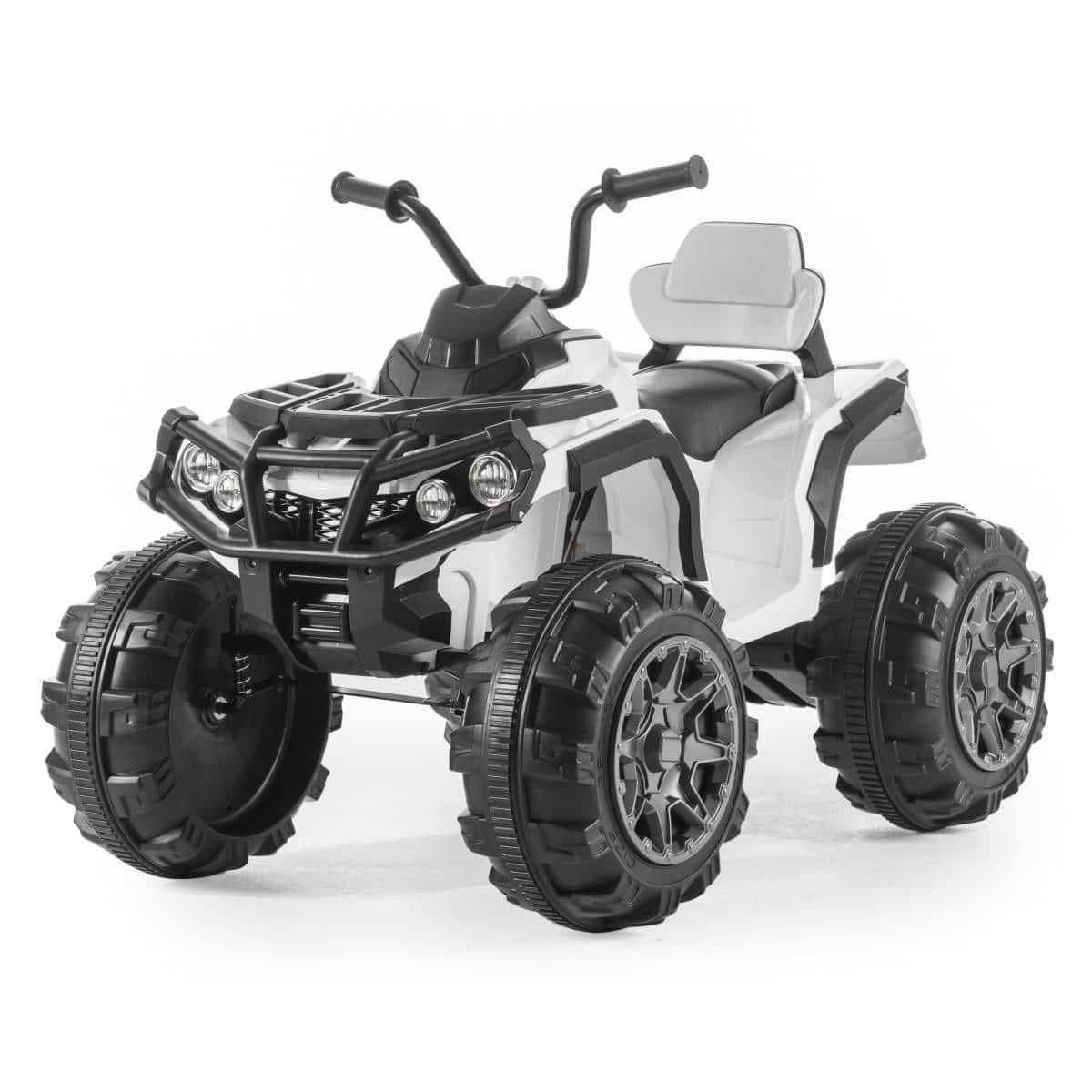 картинка Детский квадроцикл Grizzly ATV White 12V с пультом управления 2.4G- BDM0906 