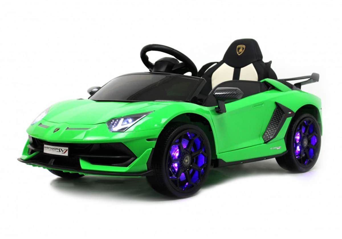 картинка Детский электромобиль Lamborghini Aventador SVJ (A333MP) зеленый 