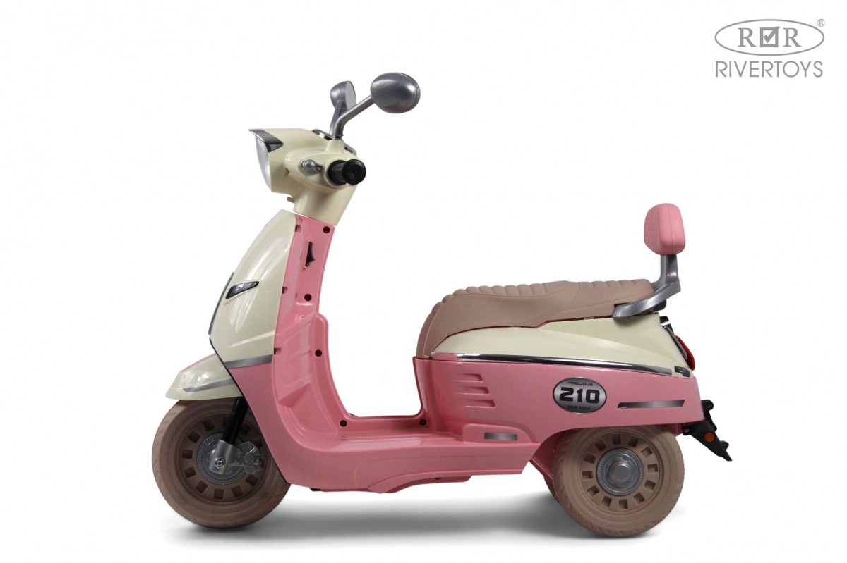 картинка Детский электромотоцикл Z222ZZ-M розовый 
