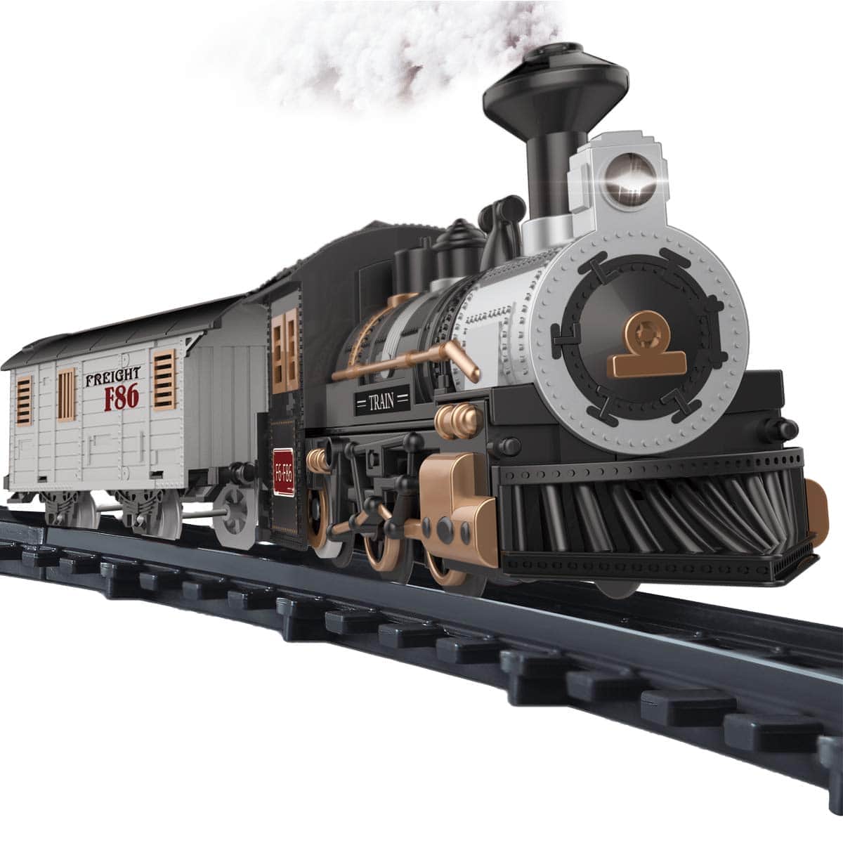 картинка Железная дорога Fenfa Deluxe Train (5 вагонов, звук, свет, длина пути 9,3 м) - 1603A 