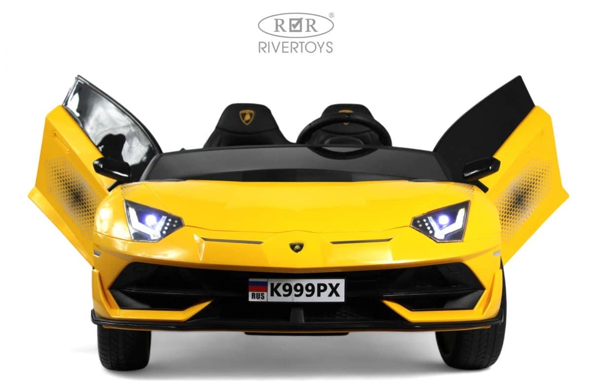 картинка Детский электромобиль K999PX желтый 