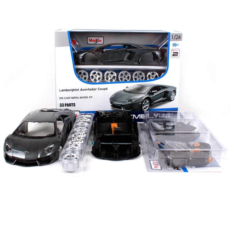 картинка Сборная металлическая модель Maisto Lamborghini Aventador Coupe 1:24 - 39900 