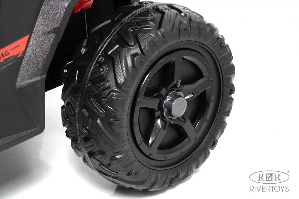 картинка Детский электромобиль K777KK 4WD черный 