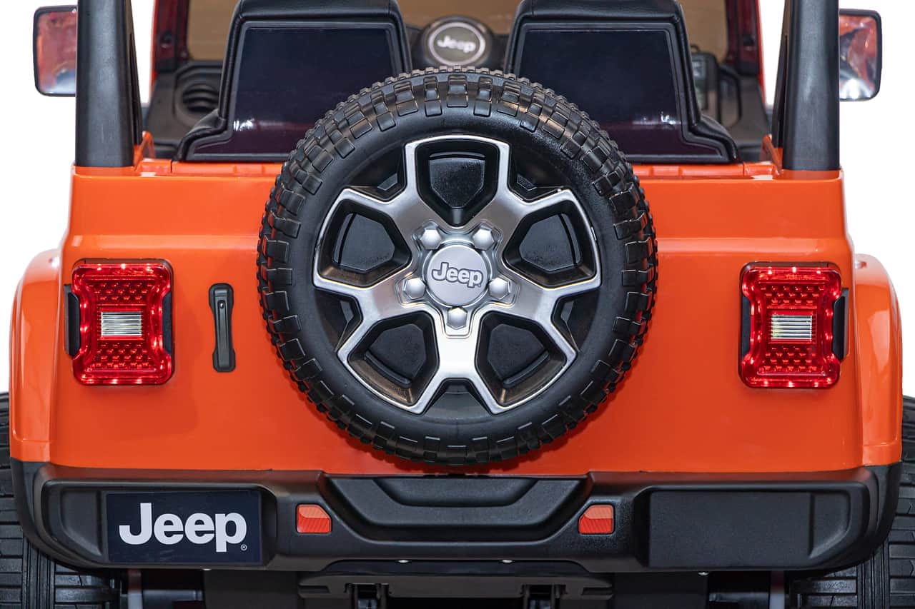 картинка Джип Jeep Rubicon DK-JWR555 Оранжевый 