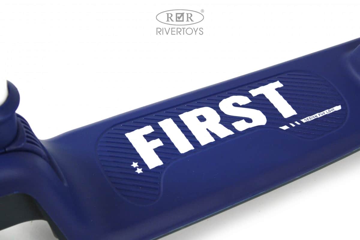 картинка Детский самокат HB-T-ONE темно-синий 