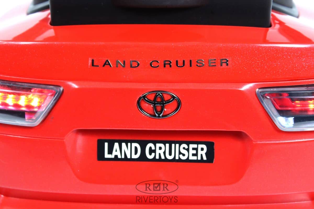 картинка Детский толокар Toyota Land Cruiser 300 Z002ZZ-A красный 