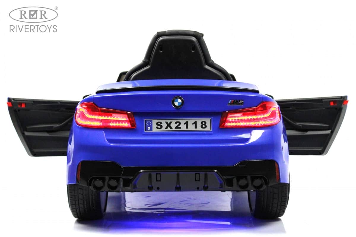 картинка Детский электромобиль BMW M5 Competition (A555MP) синий 