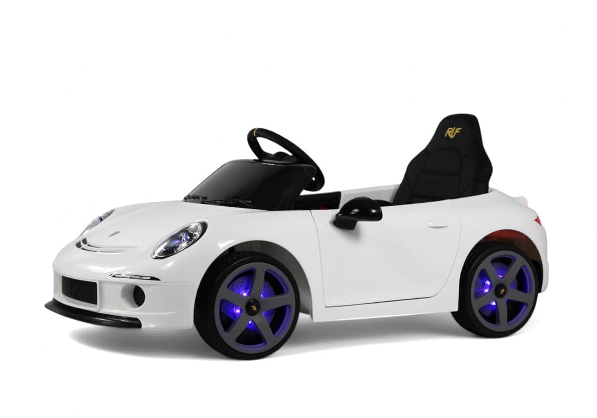 картинка Детский электромобиль Porsche 911 RUF (A444AA) белый 