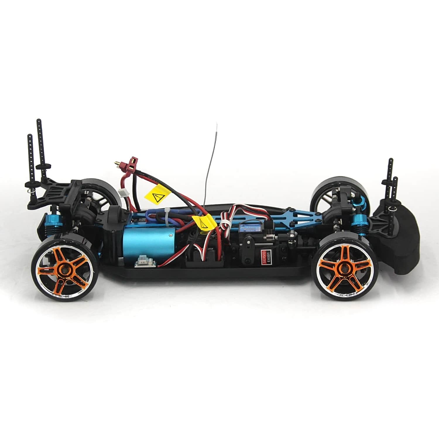 картинка Радиоуправляемый автомобиль для дрифта HSP Flying Fish 1 - 1:10 4WD - 94123PRO-12344 - 2.4G 
