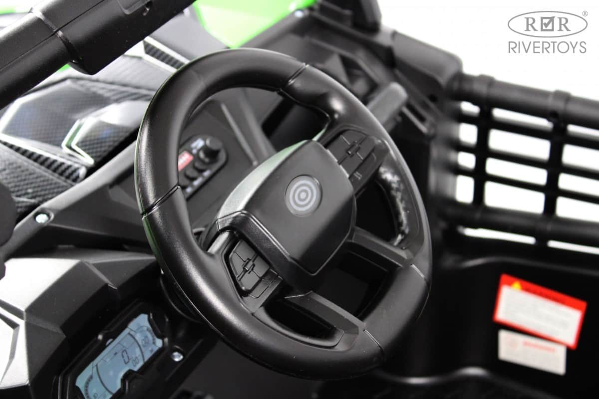 картинка Детский электромобиль K777KK LUX 4WD зеленый 